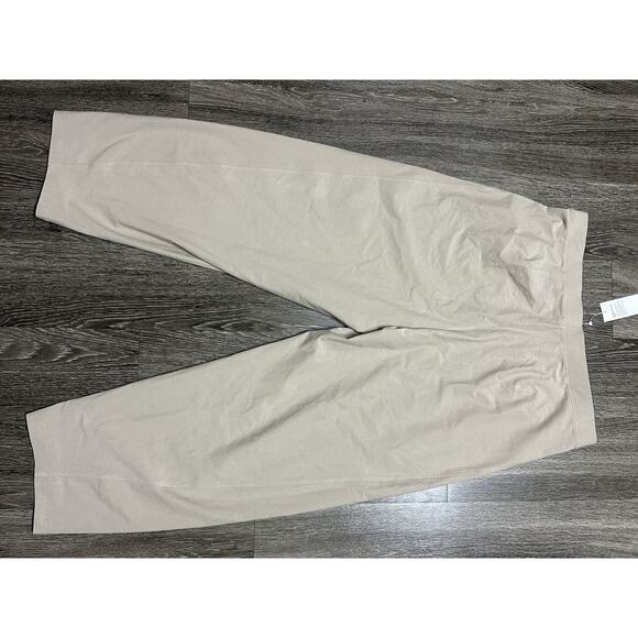 NWT Eileen Fisher Women's Washable Stretch Crepe Wheat Retail $198 size Large - Picture 8 of 8